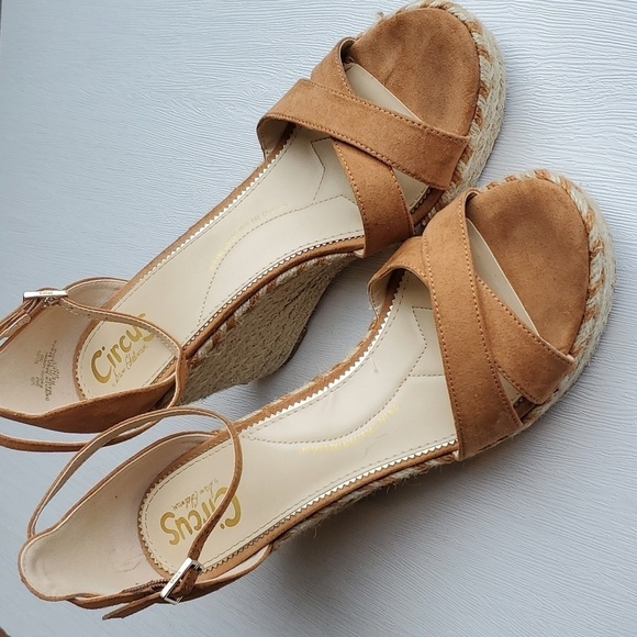 Circus by Sam Edelman Tan Renee Espadrilles Wedge 9 - Picture 5 of 9